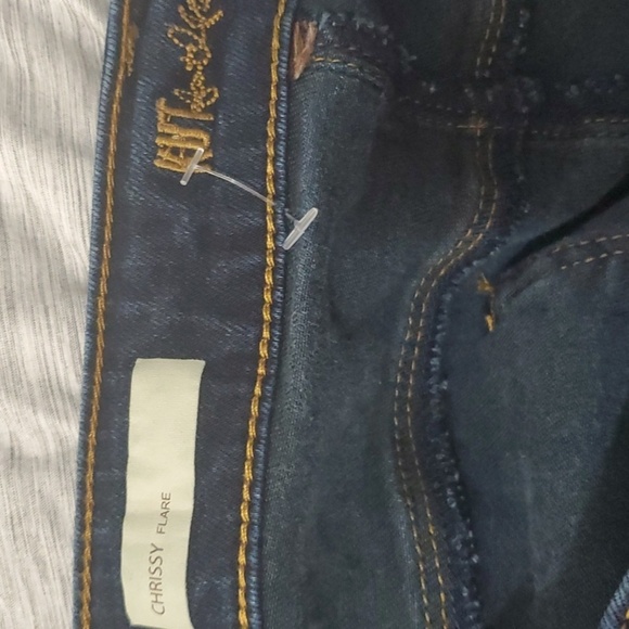 Kut from the Kloth Chrissy Flare jeans women's size 14 Blue Midrise Bootcut XL - Picture 12 of 16